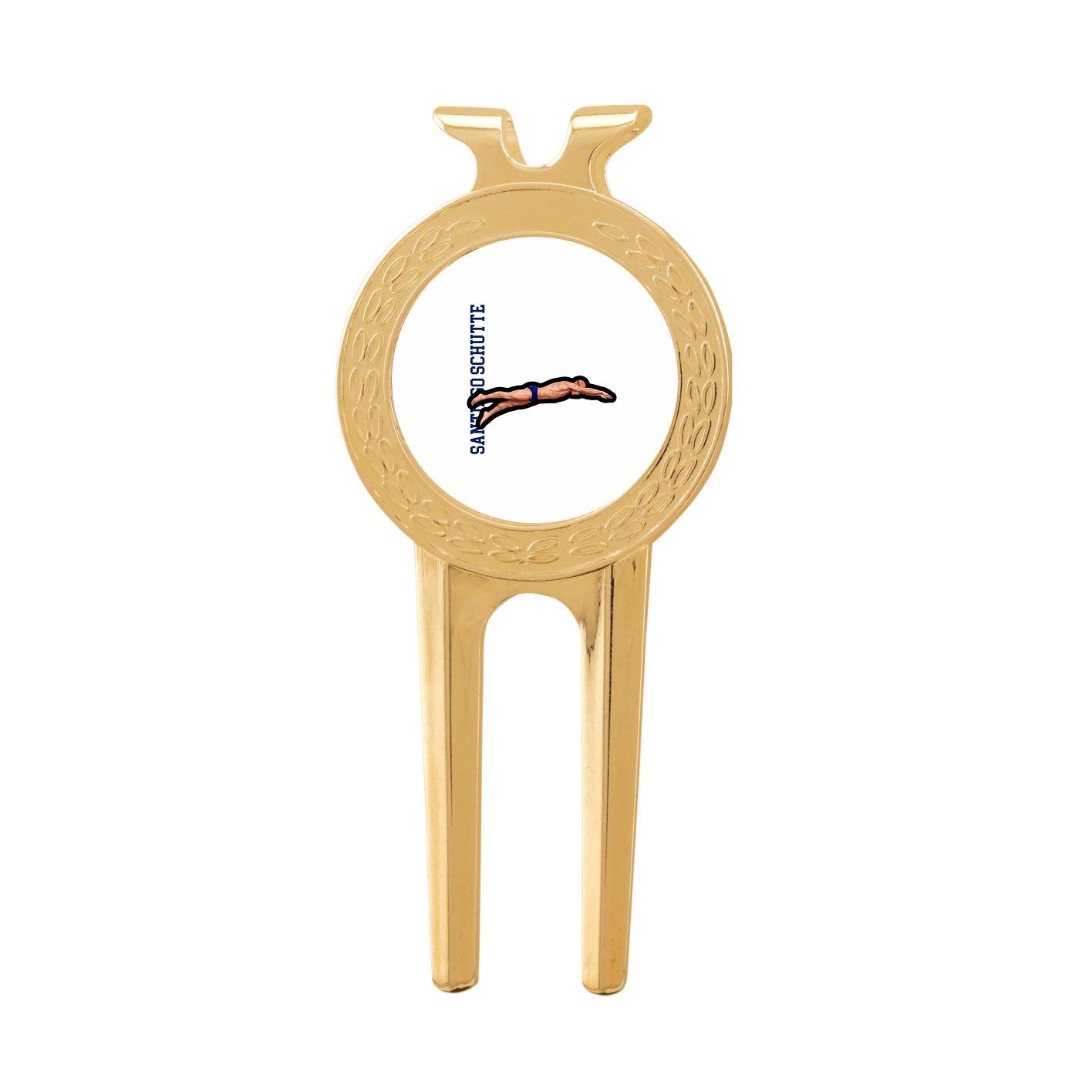 Divot Tool with Ball Marker — Name Vertical in Classic