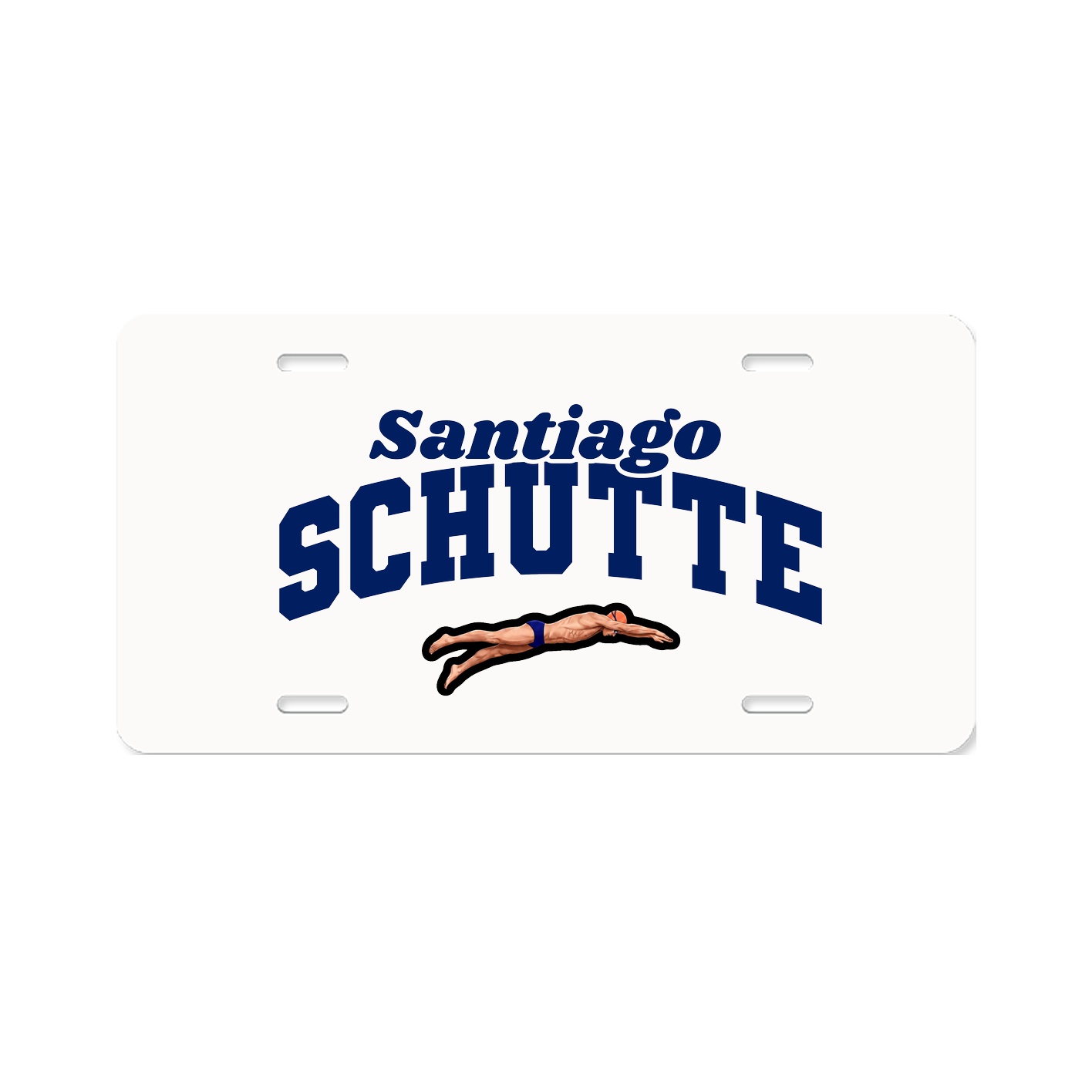 License Plate — Signature Arch in Classic