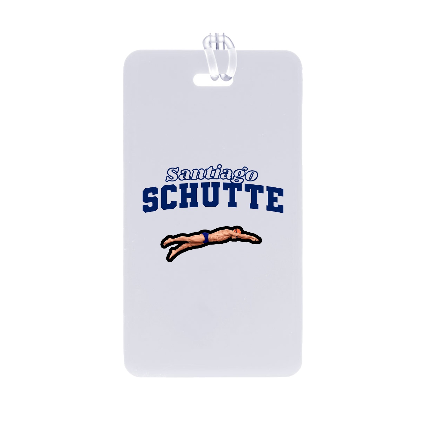 Bag Tag — Name Arch in Classic