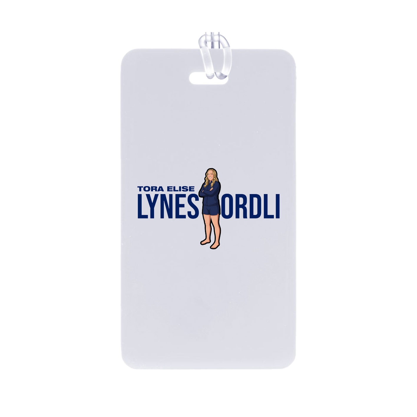 Bag Tag — Player Name in Classic