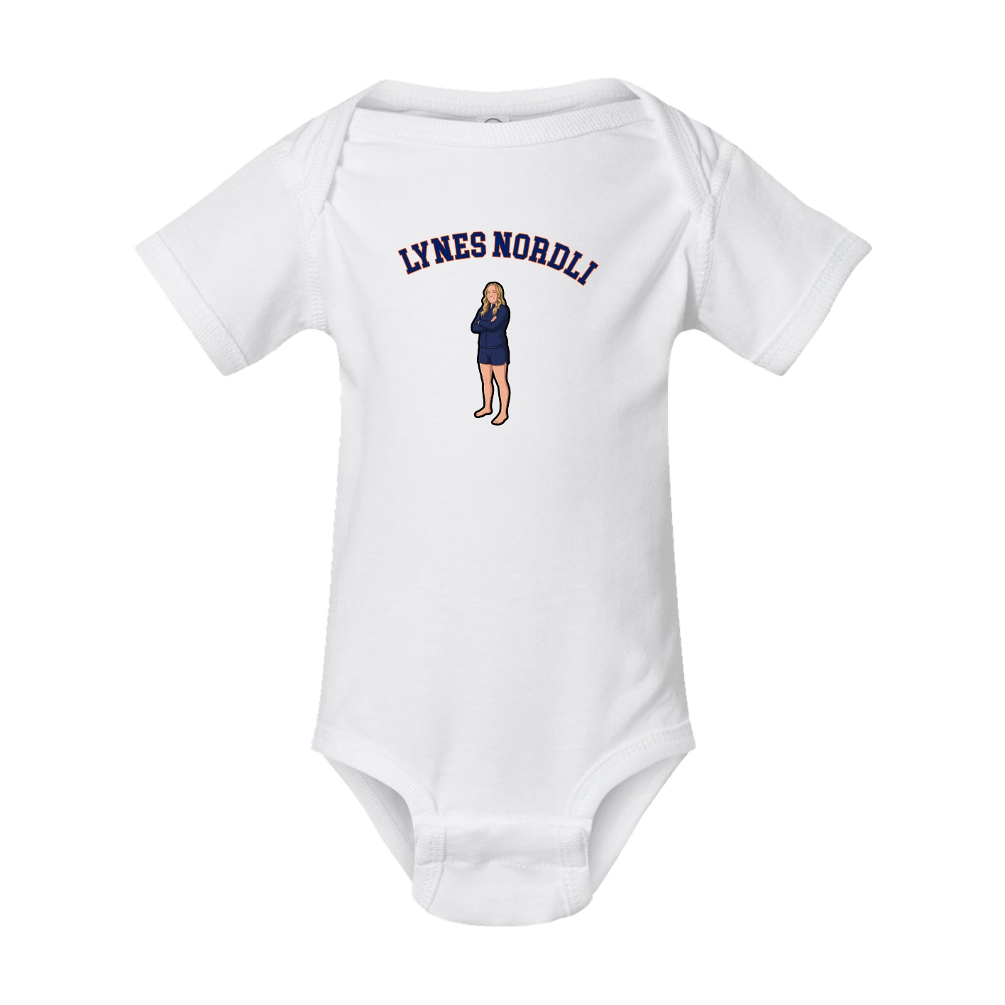 Baby Onesie — Shirsey Arch in White