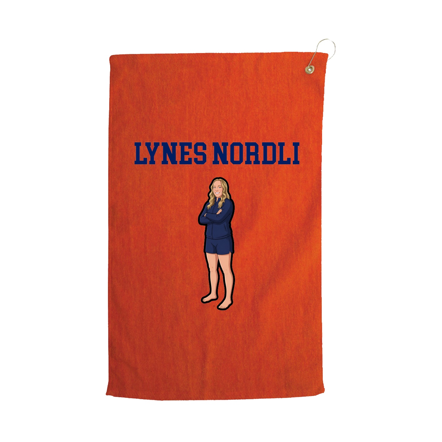 Golf Towel — Shirsey in Orange