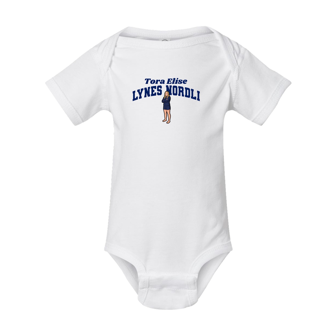 Baby Onesie — Signature Arch in White