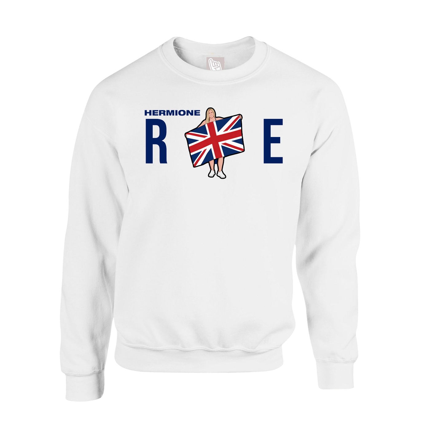 Fleece Crew — Player Name in White