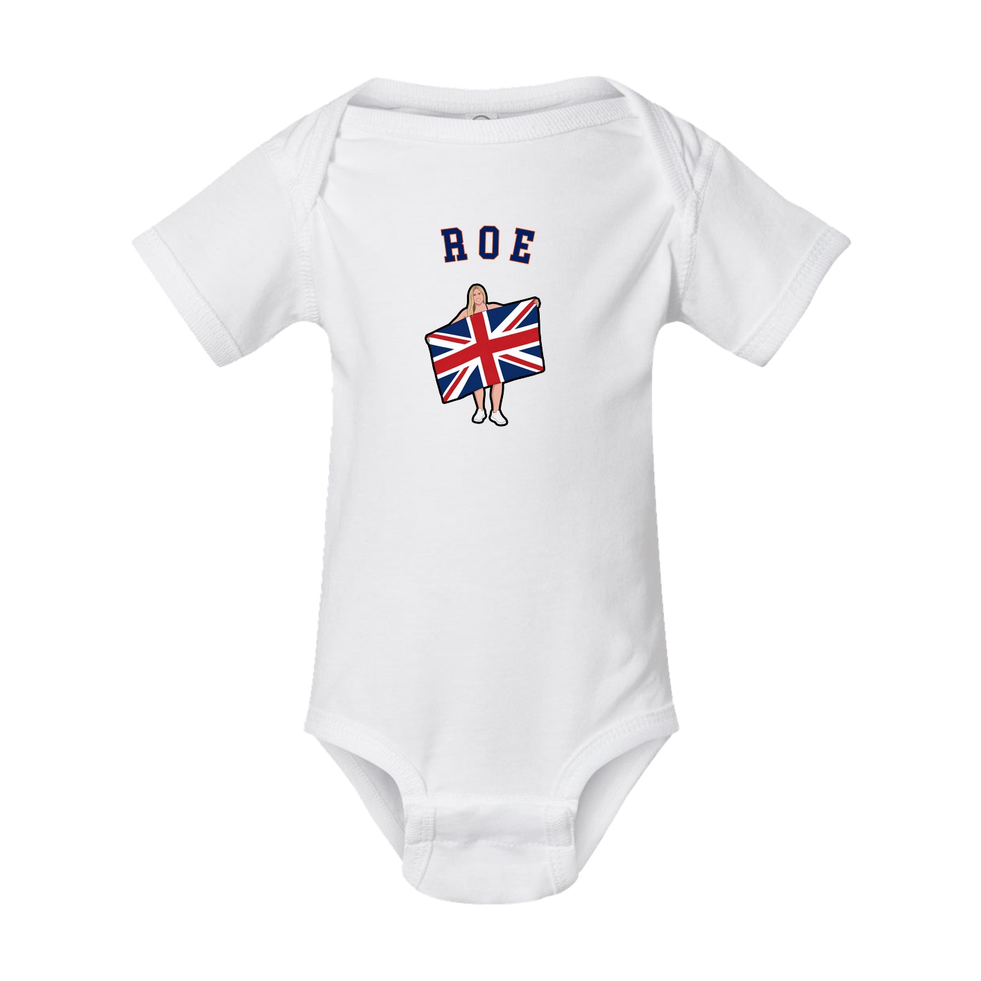 Baby Onesie — Shirsey Arch in White