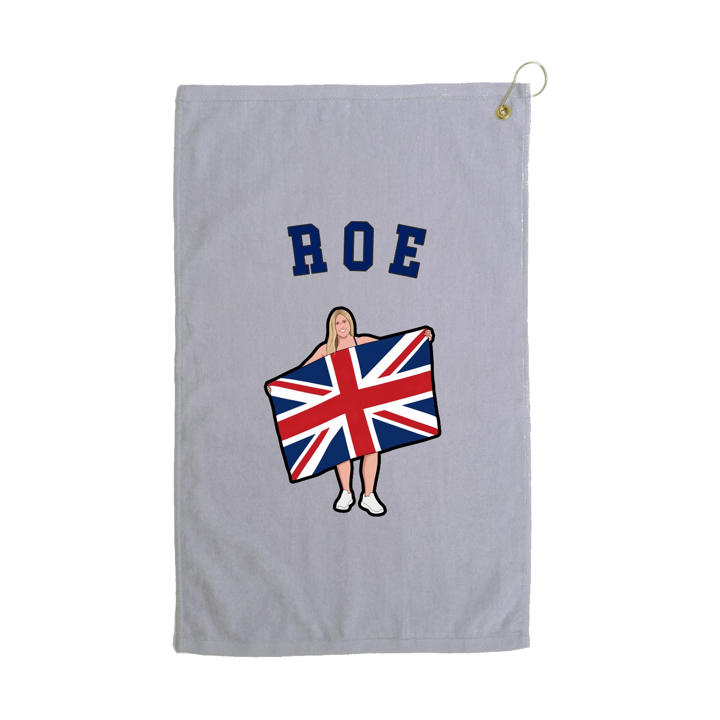 Golf Towel — Shirsey Arch in Grey