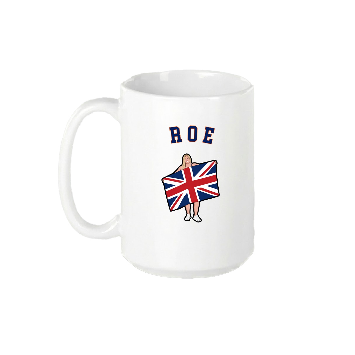15oz Coffee Mug — Shirsey Arch in White