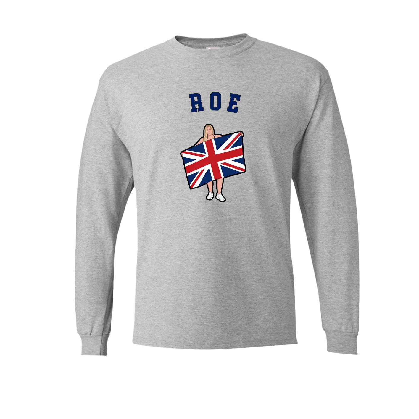 Long Sleeve Tee — Shirsey Arch in Grey