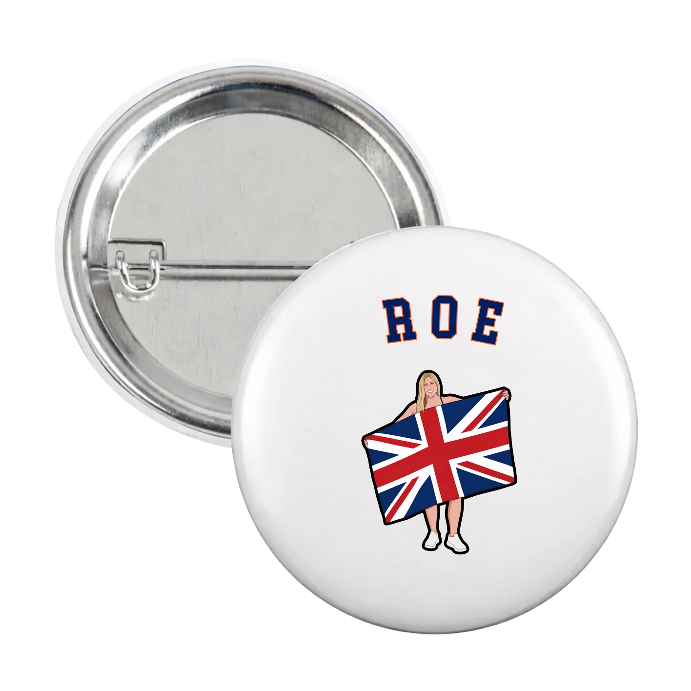 Game Day Button — Shirsey Arch in White