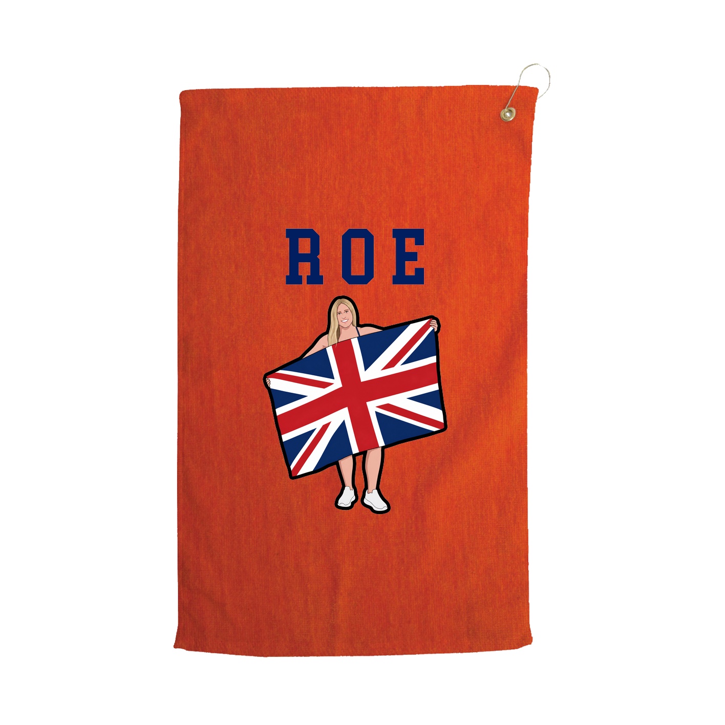Golf Towel — Shirsey in Orange