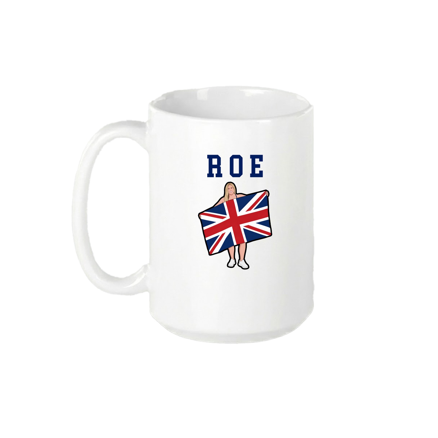 15oz Coffee Mug — Shirsey in White