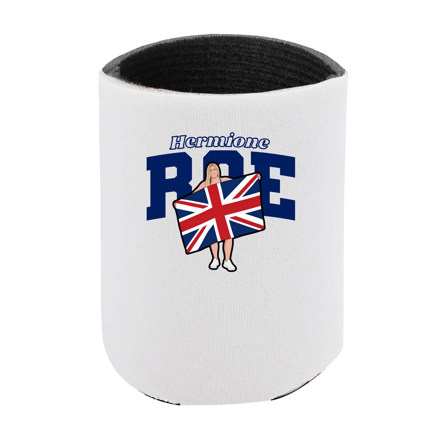 Can Holder — Name Arch in White