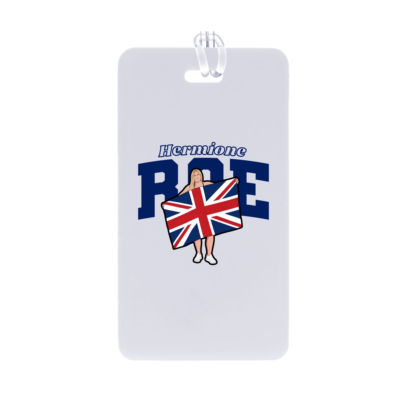 Bag Tag — Name Arch in Classic
