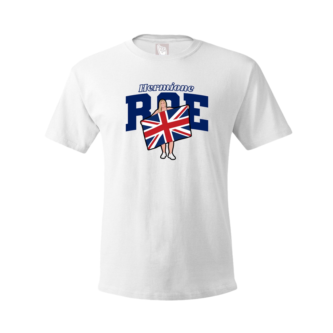 Tee — Name Arch in White