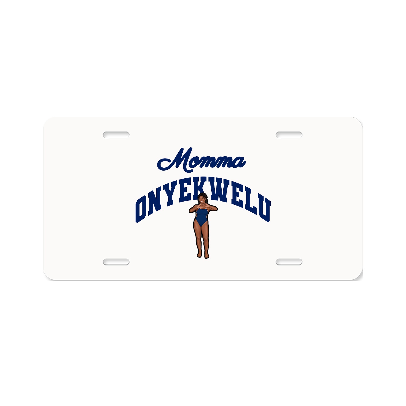 License Plate — Mothers Day Arch in Classic