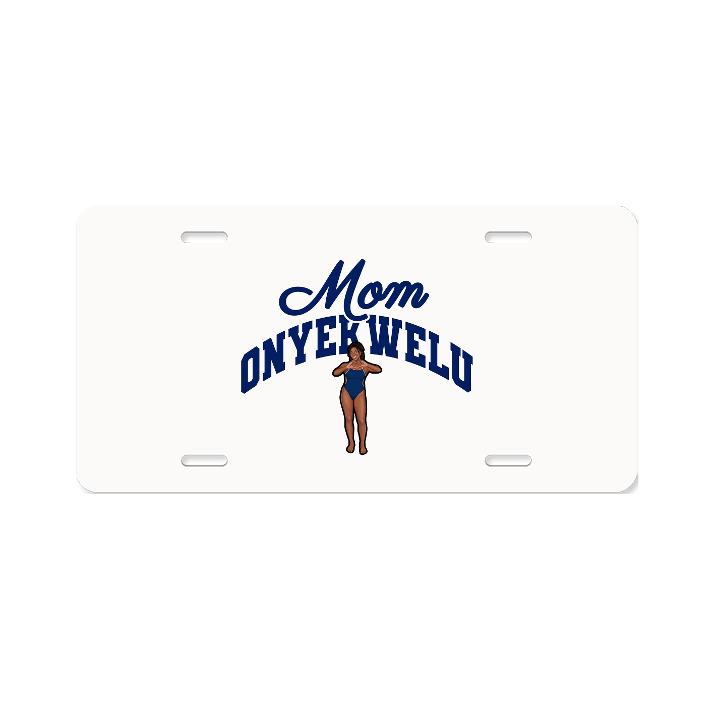 License Plate — Mothers Day Arch in Classic