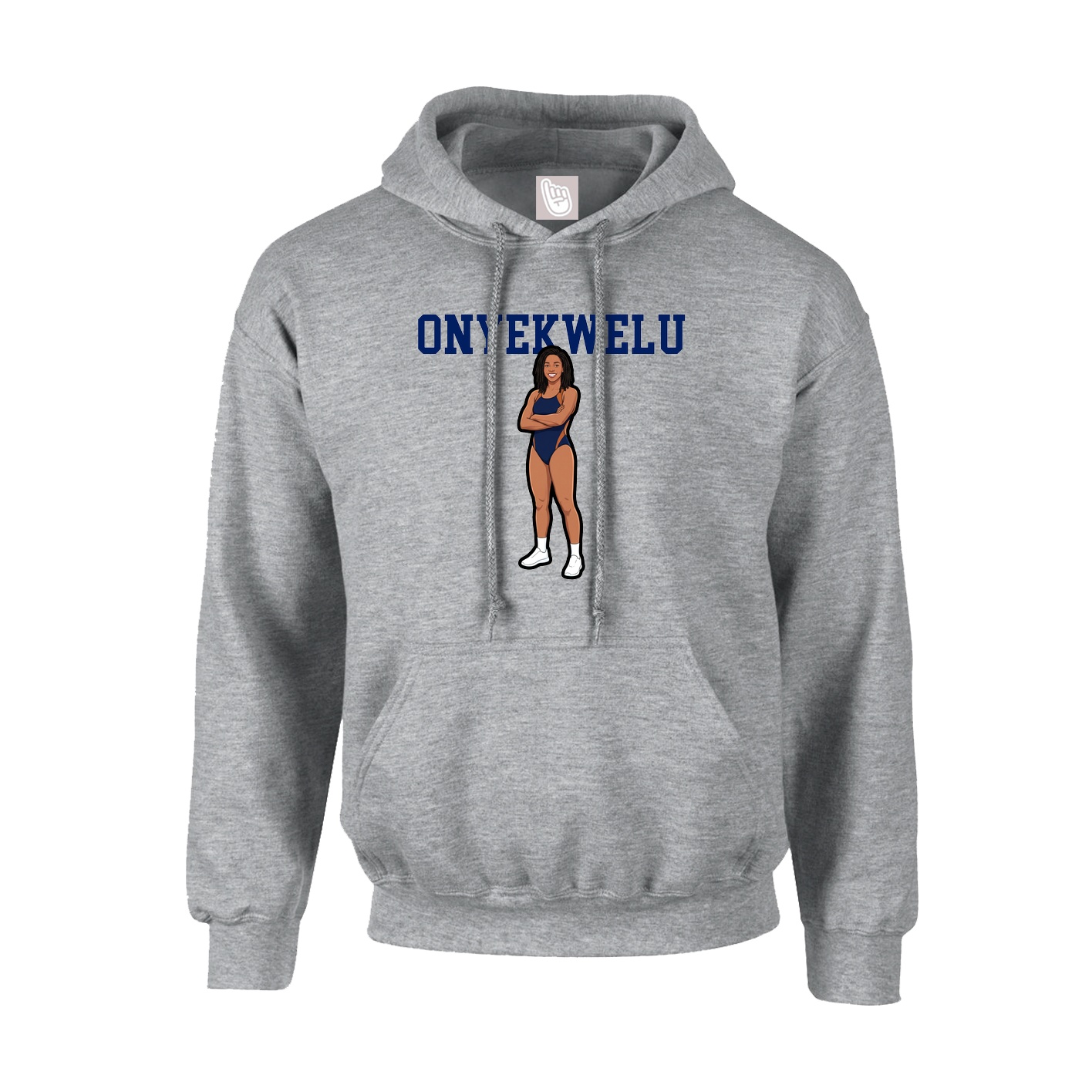 Hoodie — Shirsey in Grey