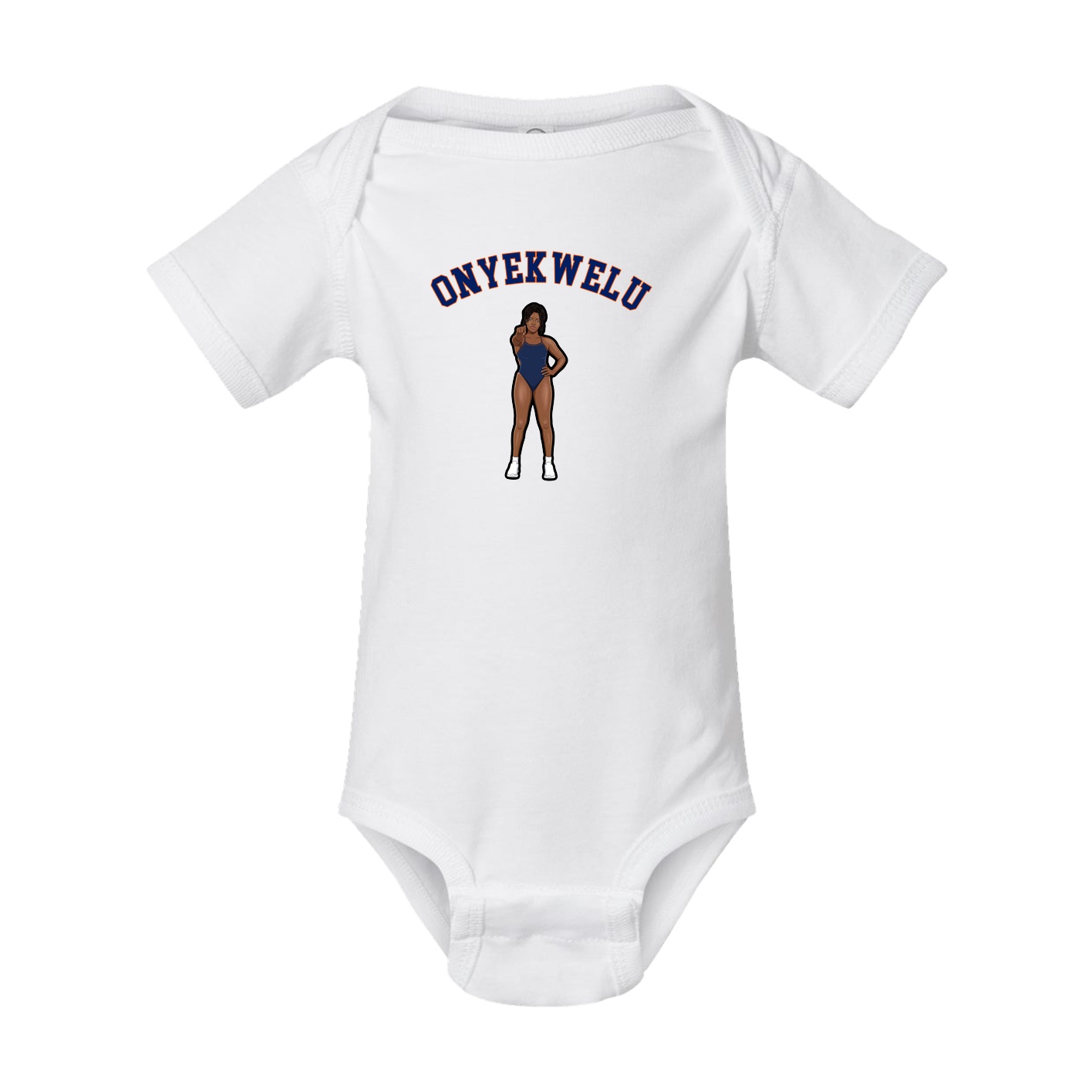 Baby Onesie — Shirsey Arch in White
