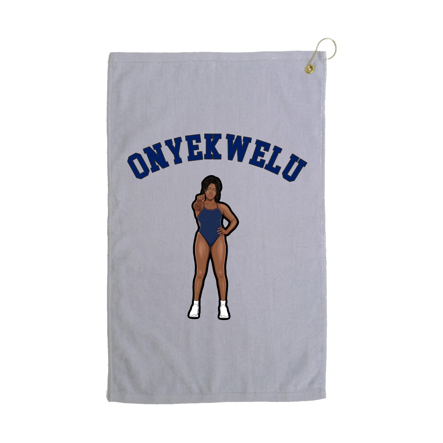 Golf Towel — Shirsey Arch in Grey