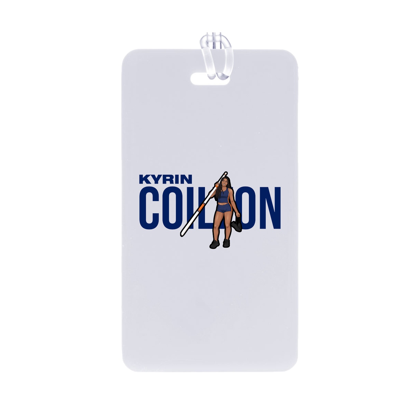 Bag Tag — Player Name in Classic