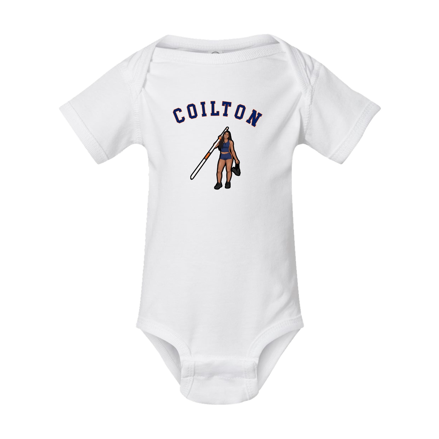 Baby Onesie — Shirsey Arch in White