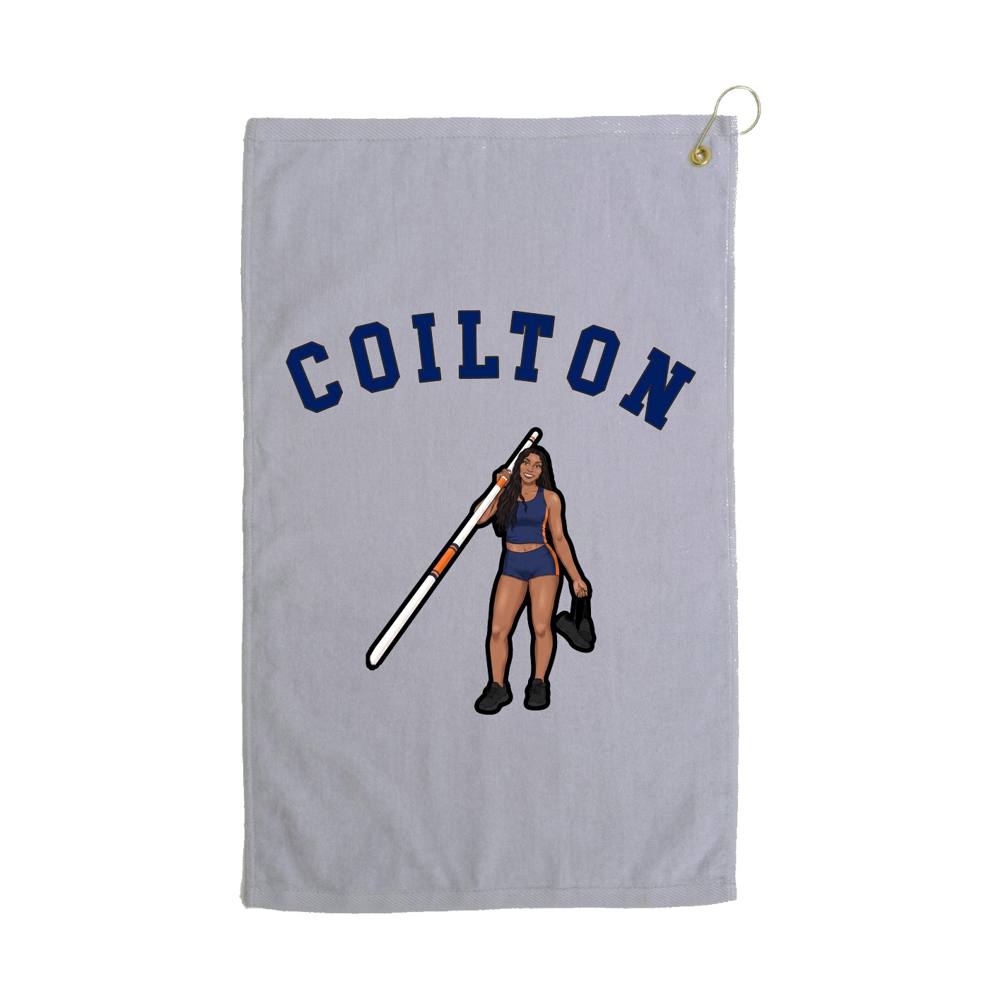 Golf Towel — Shirsey Arch in Grey