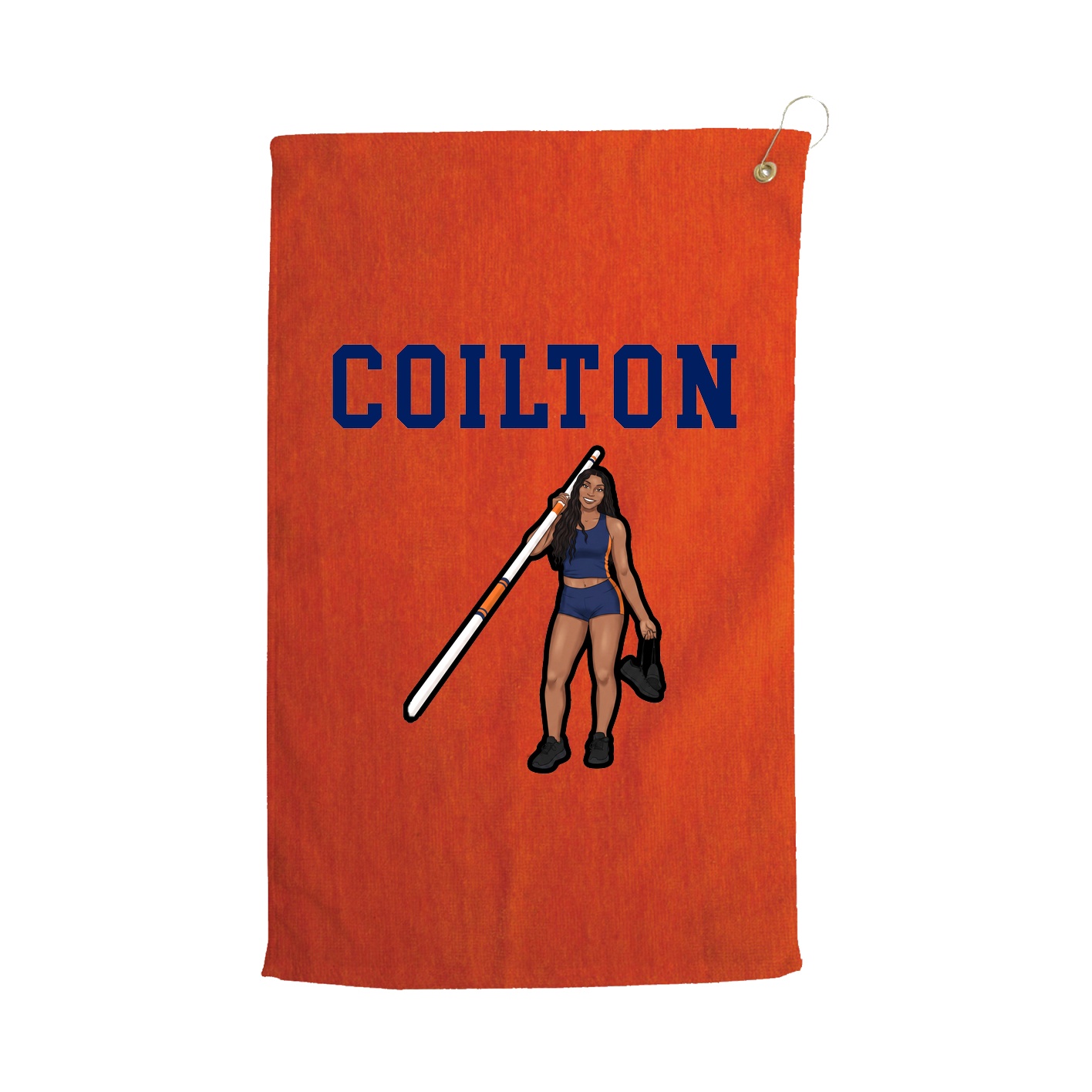 Golf Towel — Shirsey in Orange