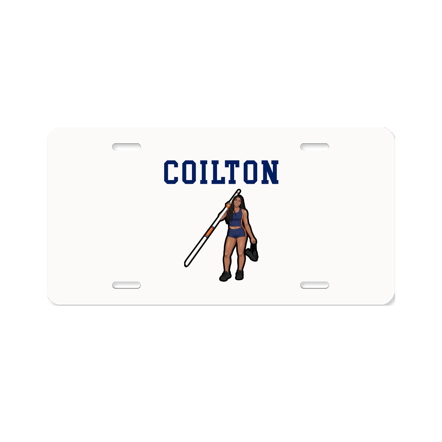 License Plate — Shirsey in Classic