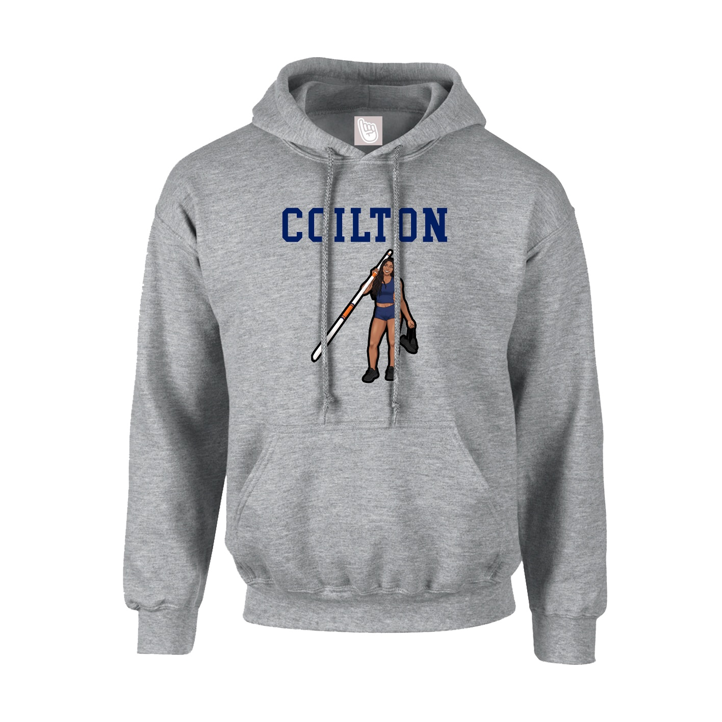 Hoodie — Shirsey in Grey