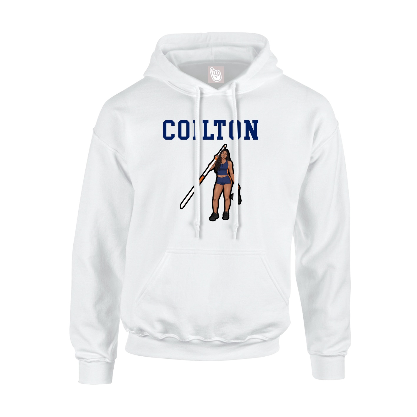 Youth Hoodie — Shirsey in White