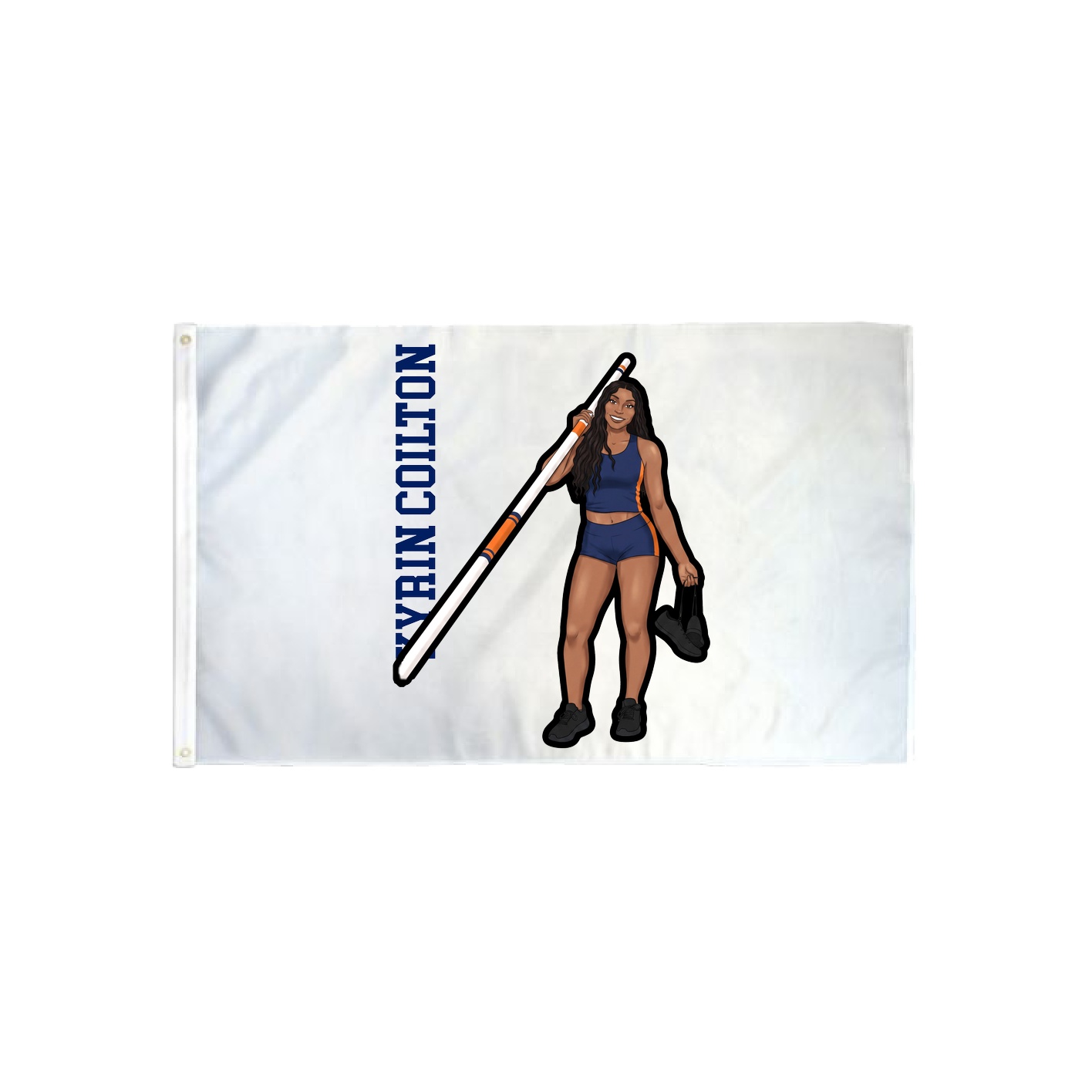 3x5 Flag — Name Vertical in Classic
