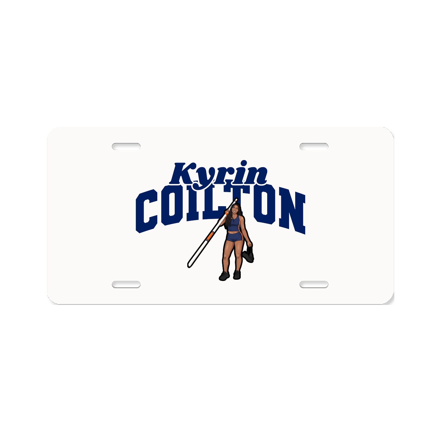 License Plate — Signature Arch in Classic