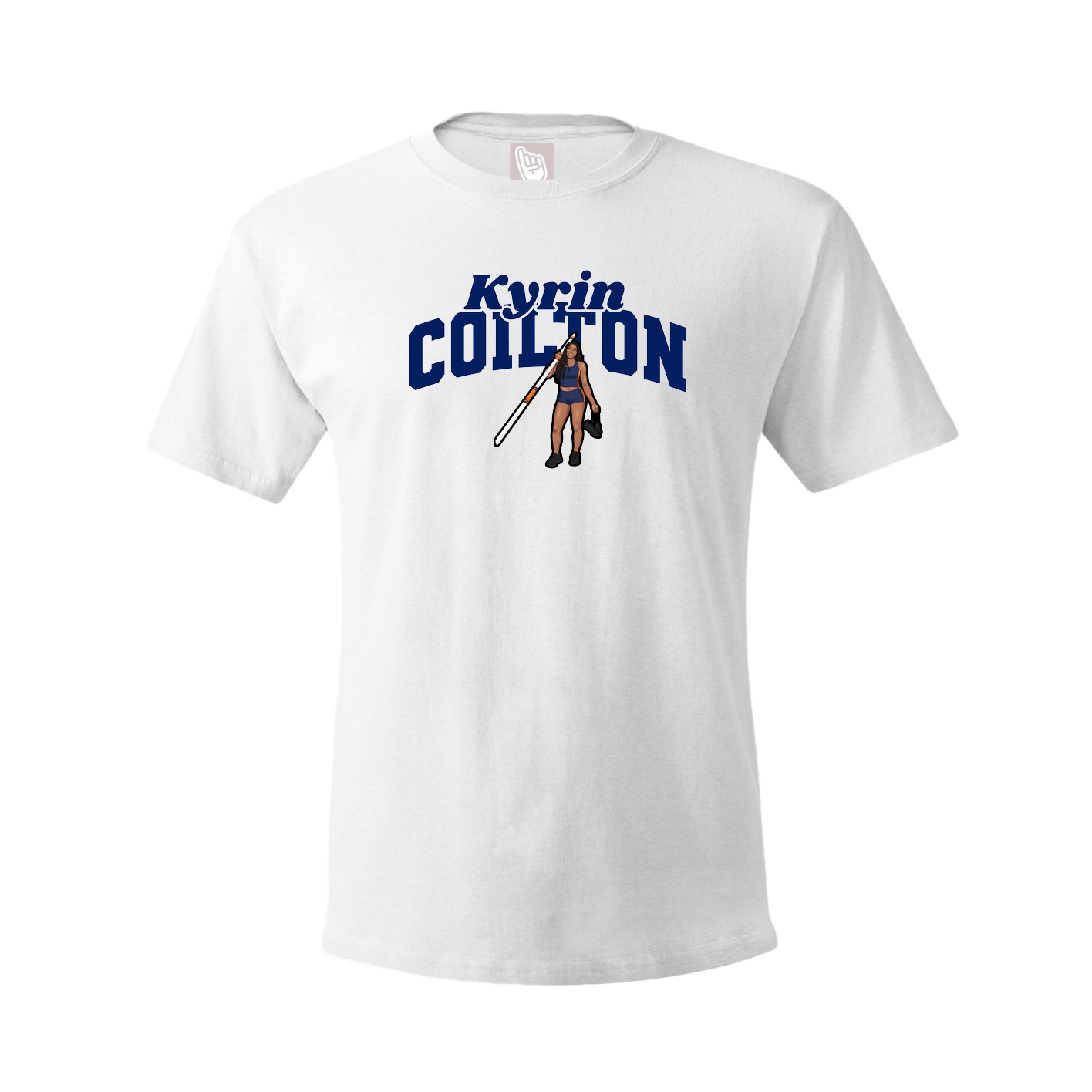 Youth Tee — Signature Arch in White