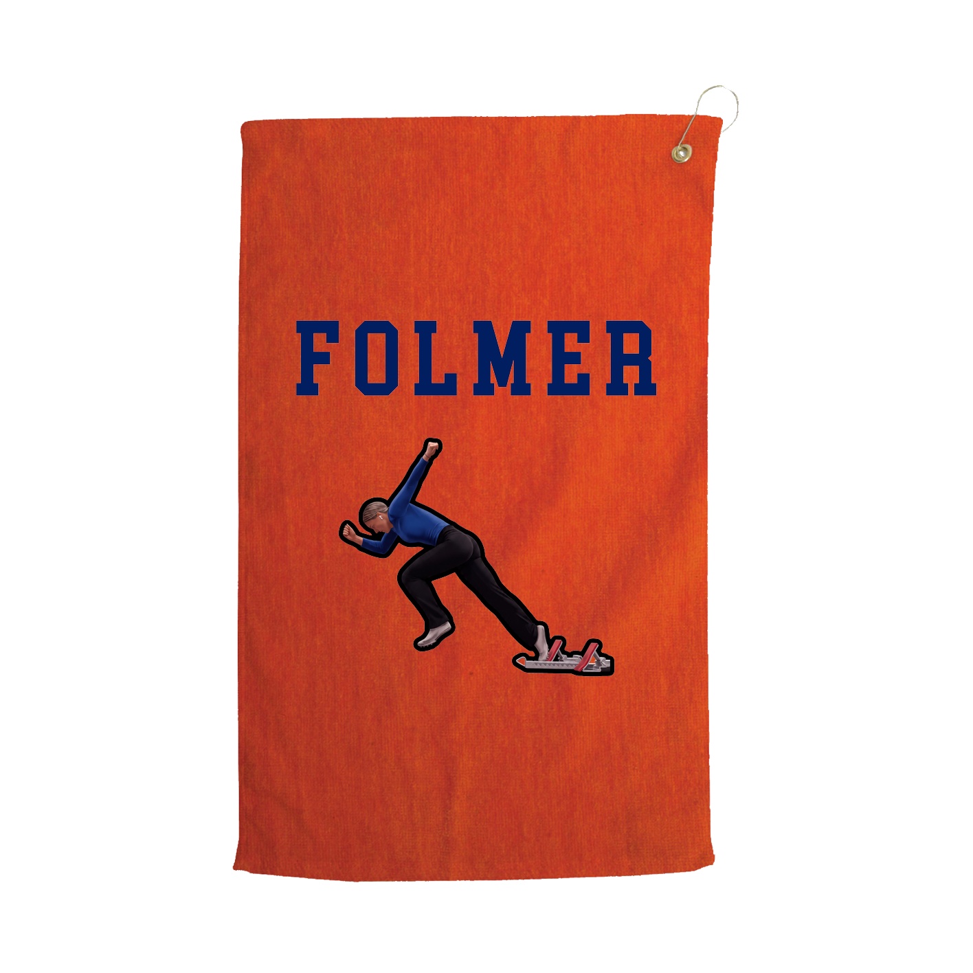 Golf Towel — Shirsey in Orange