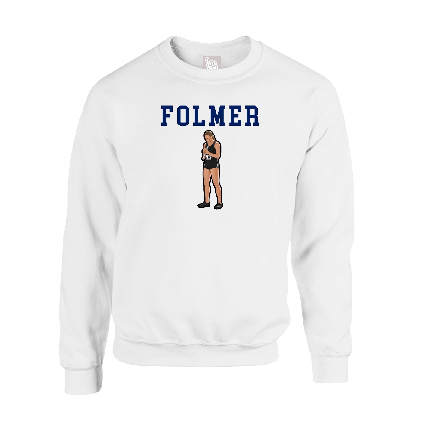 Fleece Crew — Shirsey in White