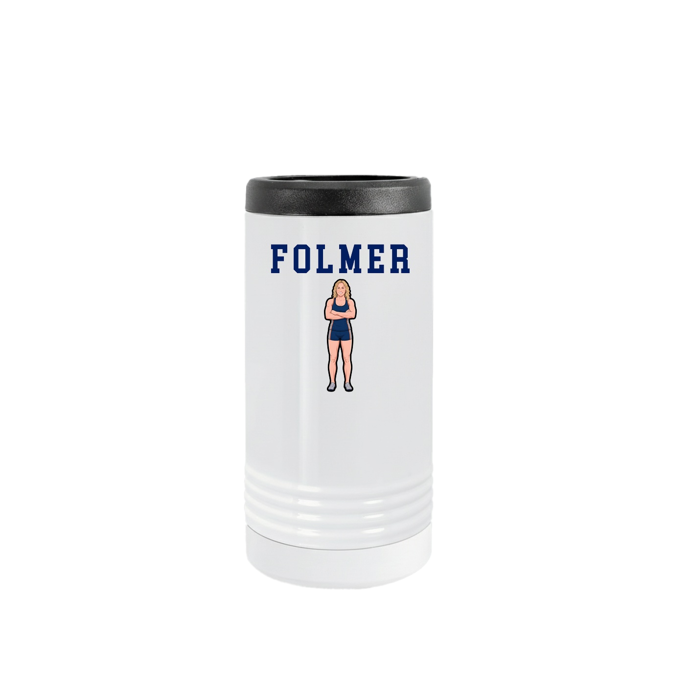 Slim Beverage Holder — Shirsey in White