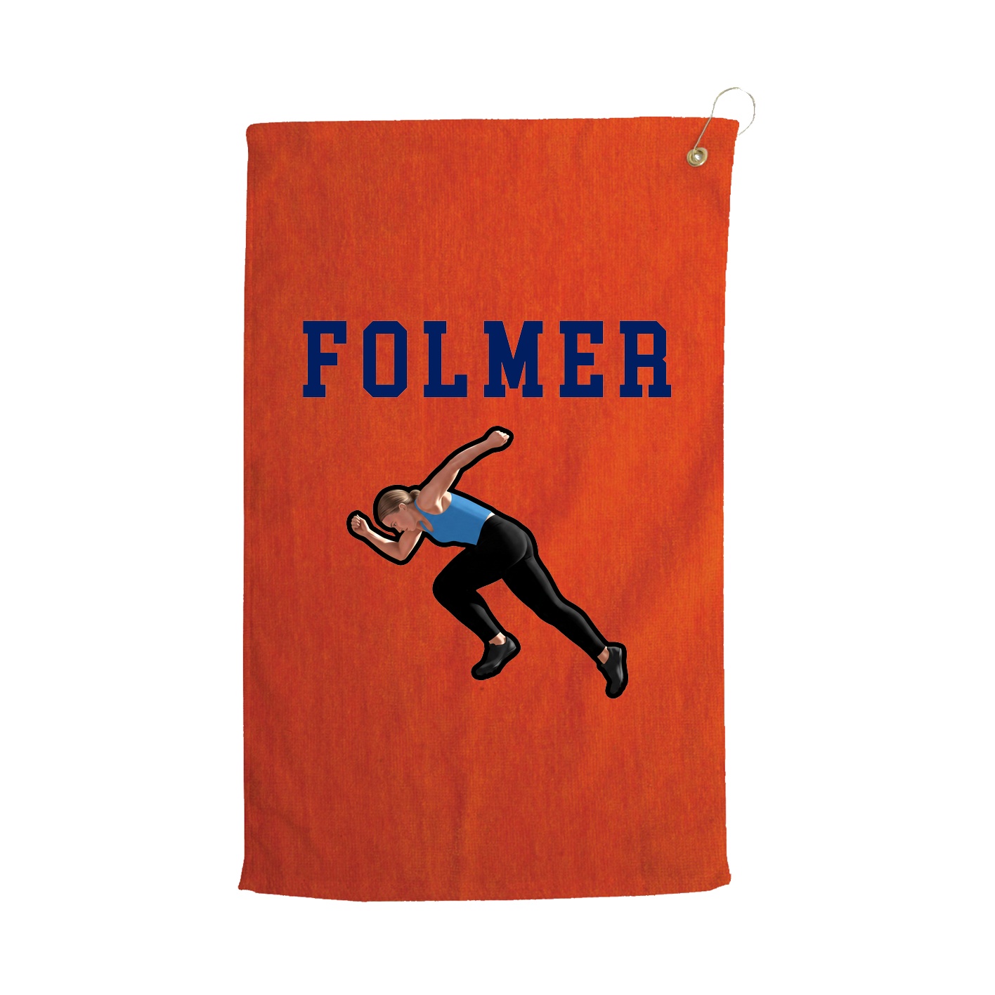 Golf Towel — Shirsey in Orange