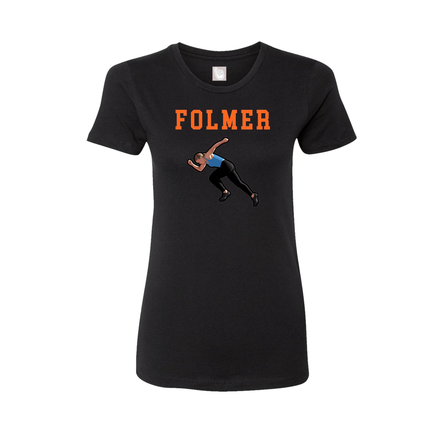 Fitted Women's Tee — Shirsey in Black