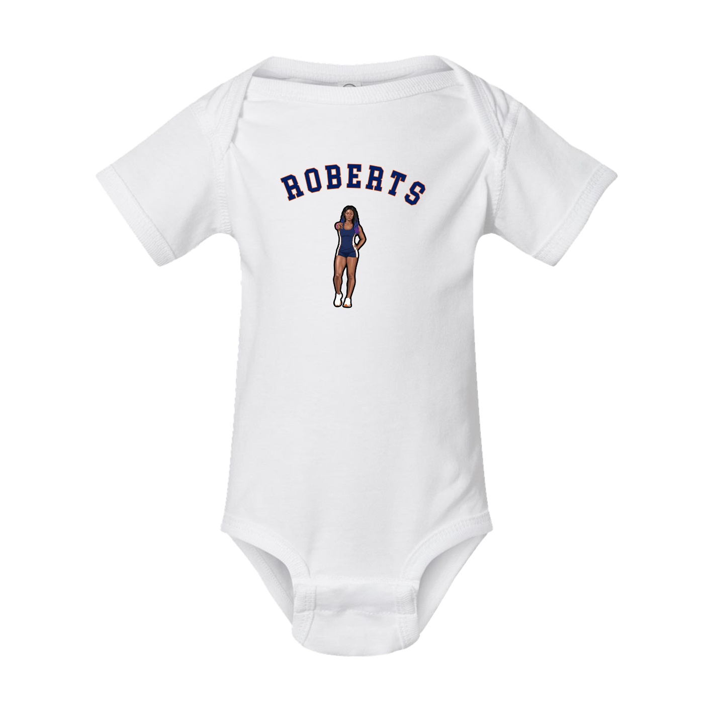 Baby Onesie — Shirsey Arch in White