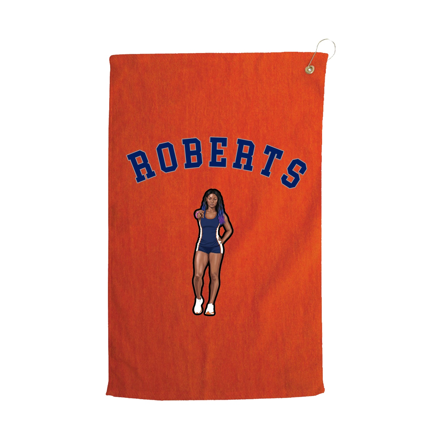Golf Towel — Shirsey Arch in Orange