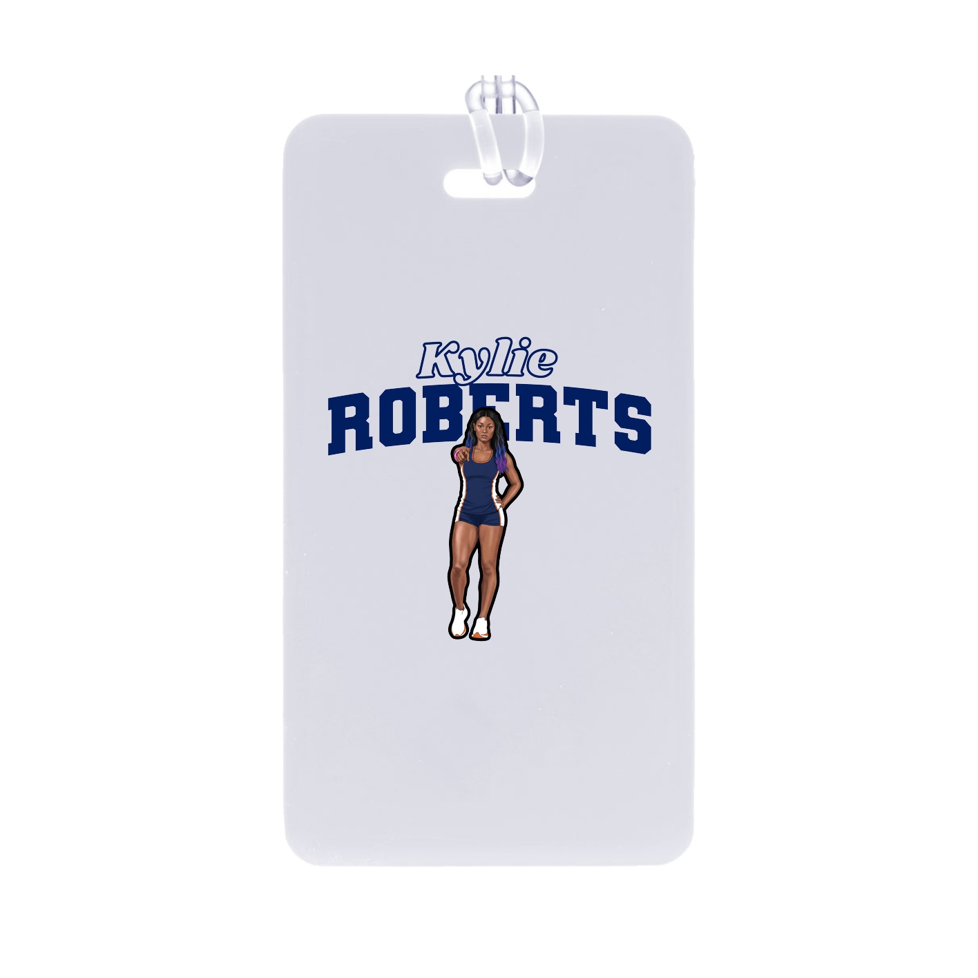 Bag Tag — Name Arch in Classic