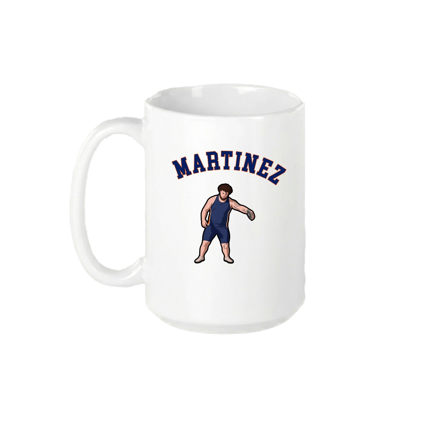 15oz Coffee Mug — Shirsey Arch in White