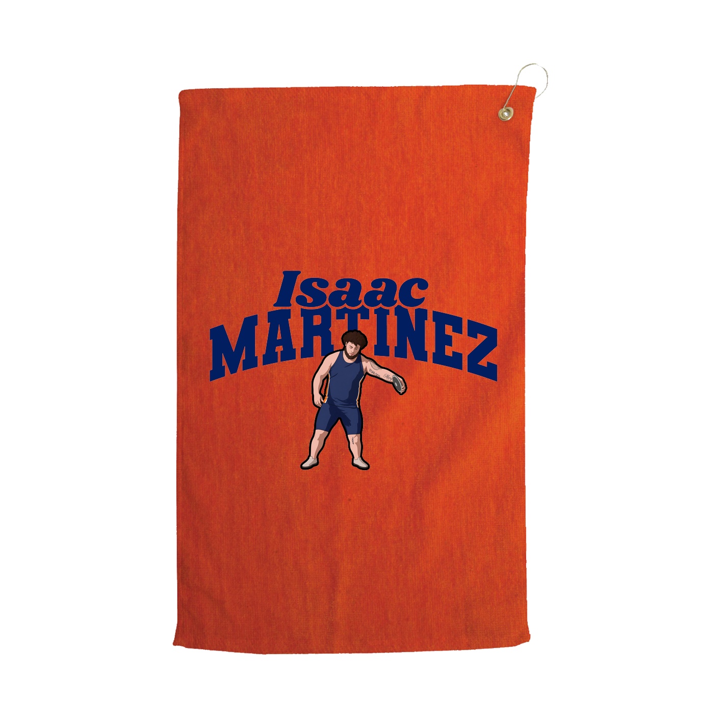 Golf Towel — Signature Arch in Orange