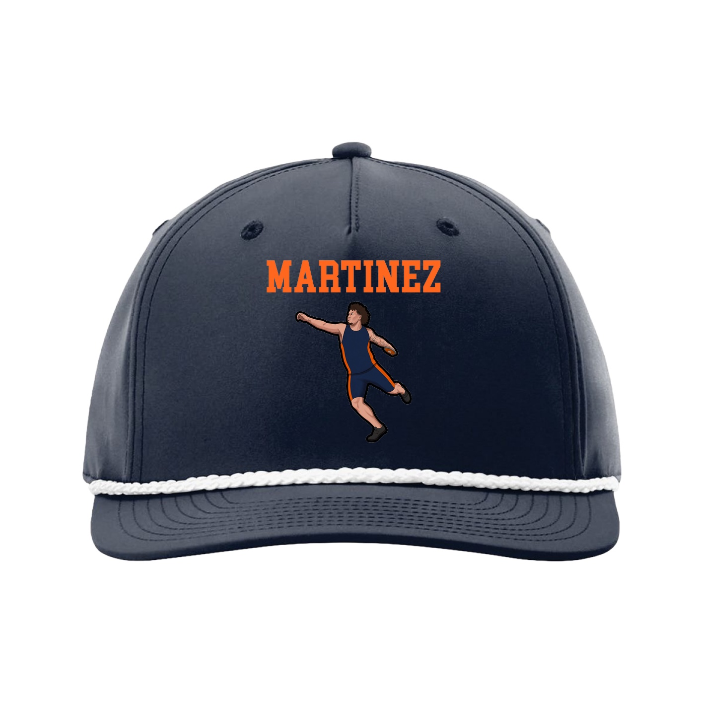 Five-Panel Classic Rope Cap — Shirsey in Navy