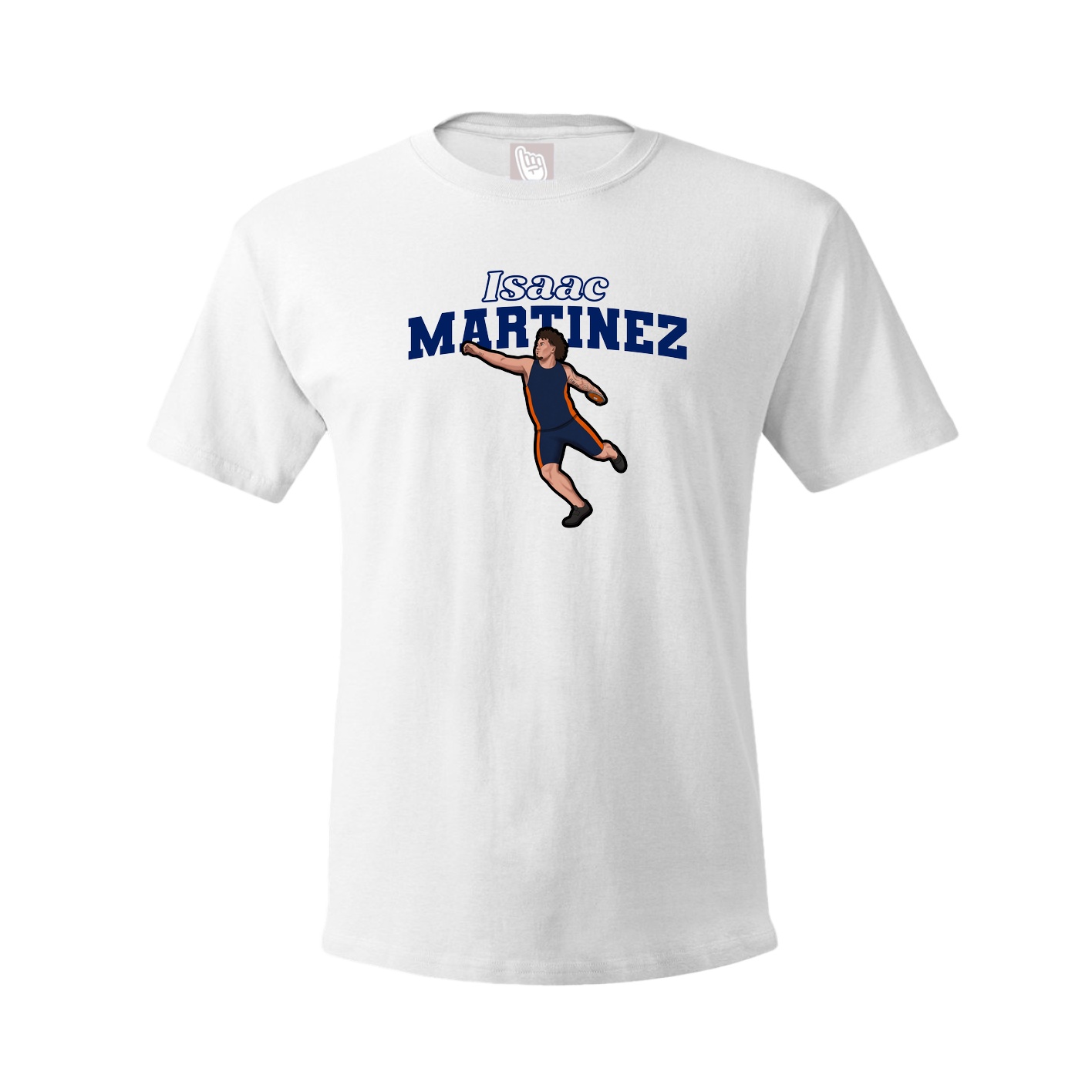Tee — Name Arch in White