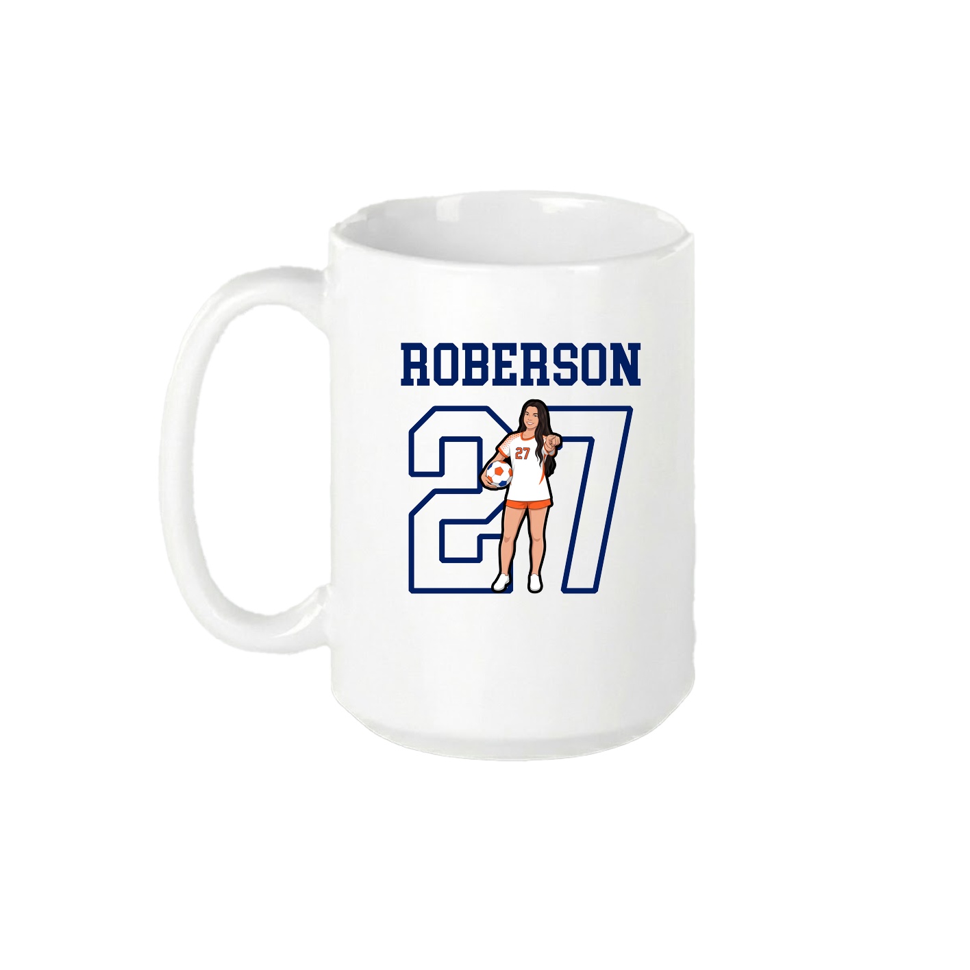 15oz Coffee Mug — Shirsey in White