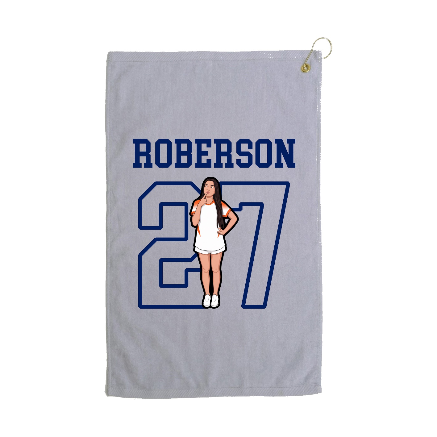 Golf Towel — Shirsey in Grey