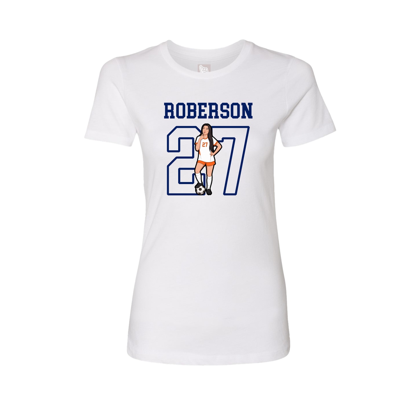 Fitted Women's Tee — Shirsey in White