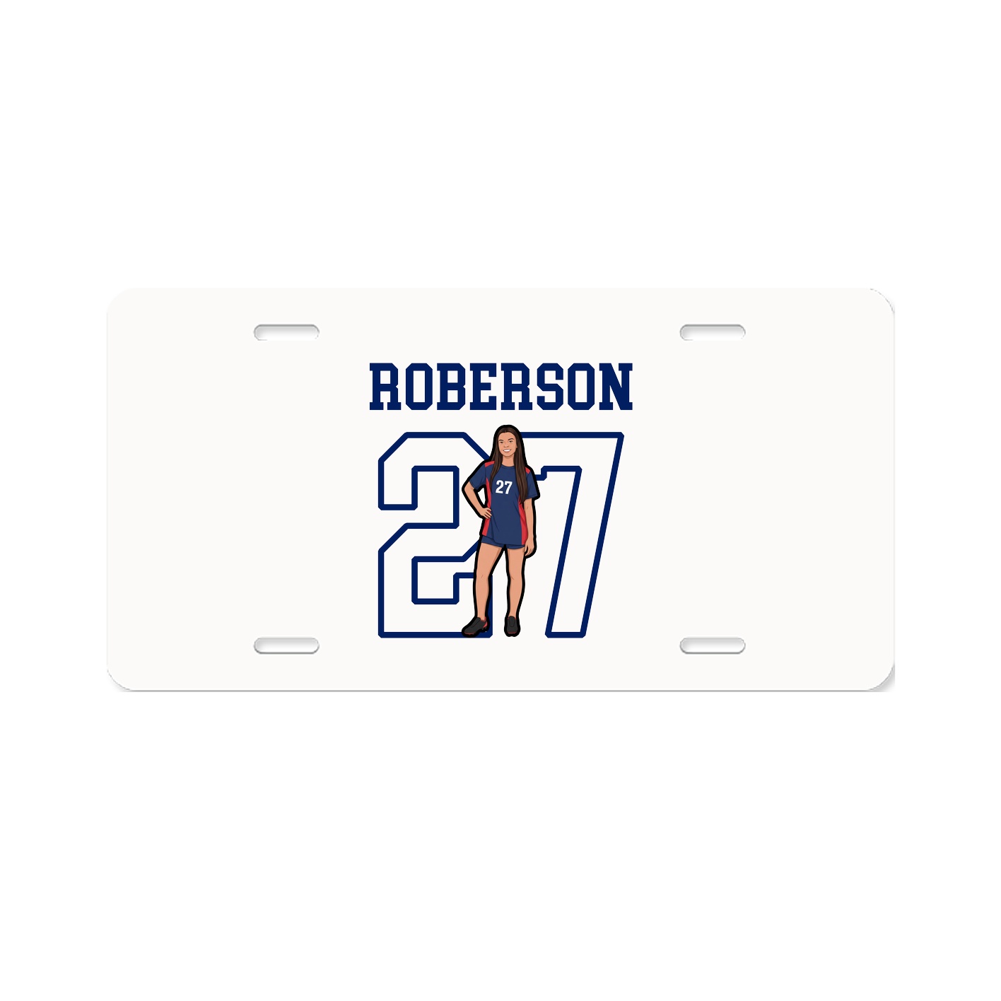 License Plate — Shirsey in Classic