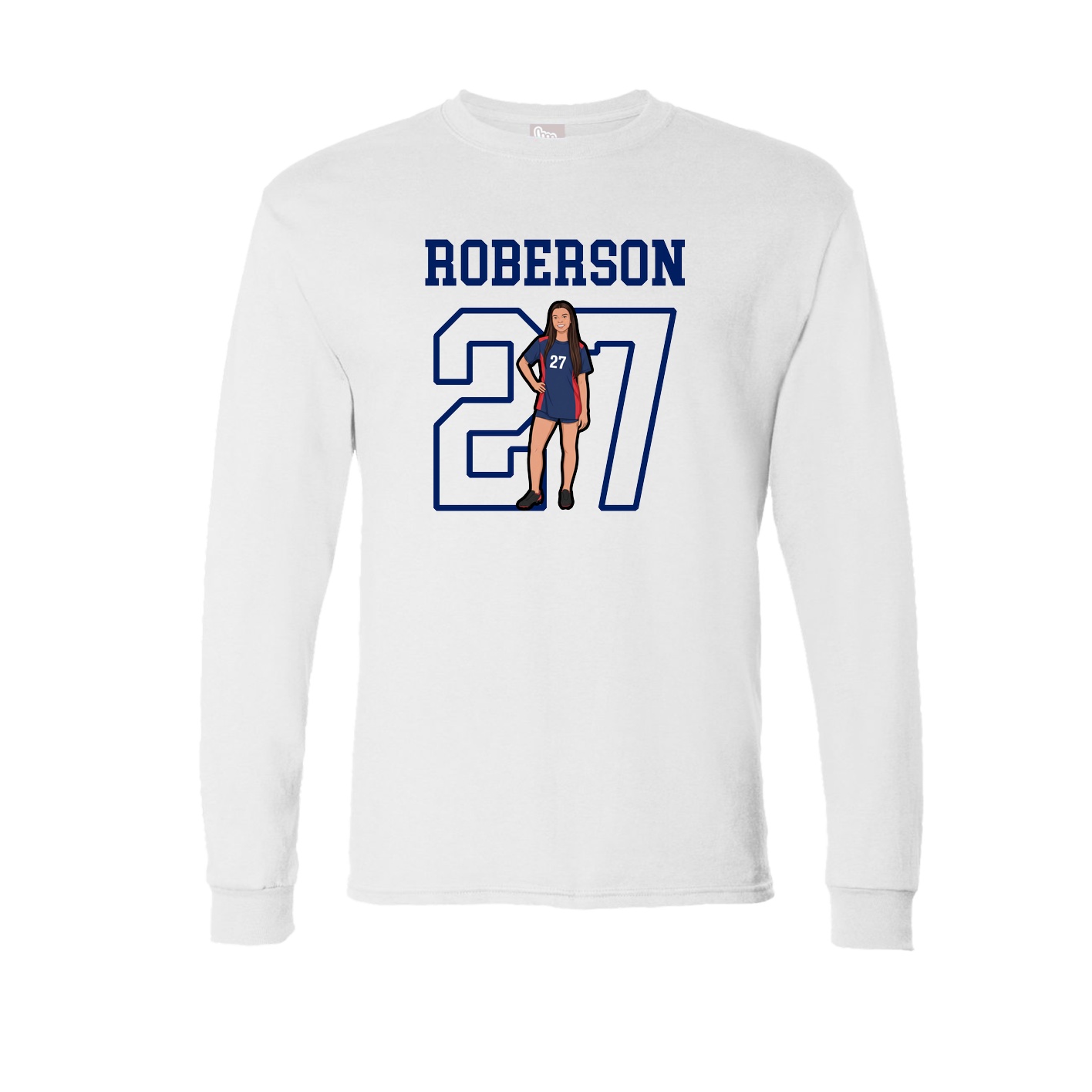 Long Sleeve Tee — Shirsey in White